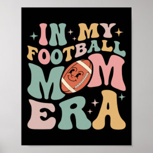 Affiche Dans Mon Football Maman Era Drôle Retro Halloween