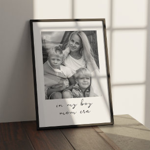 Affiche Dans Mon Garçon Maman Era Photo personnalisée