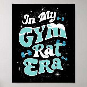 Affiche Dans Mon Gym Rat Era Fitness Super Bodybuilding