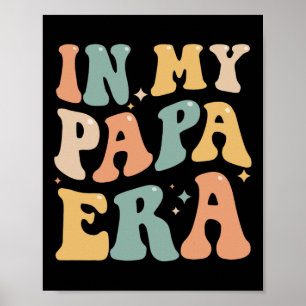 Affiche Dans Mon Papa Era Lover Super Retro Daddy Daddy Fu