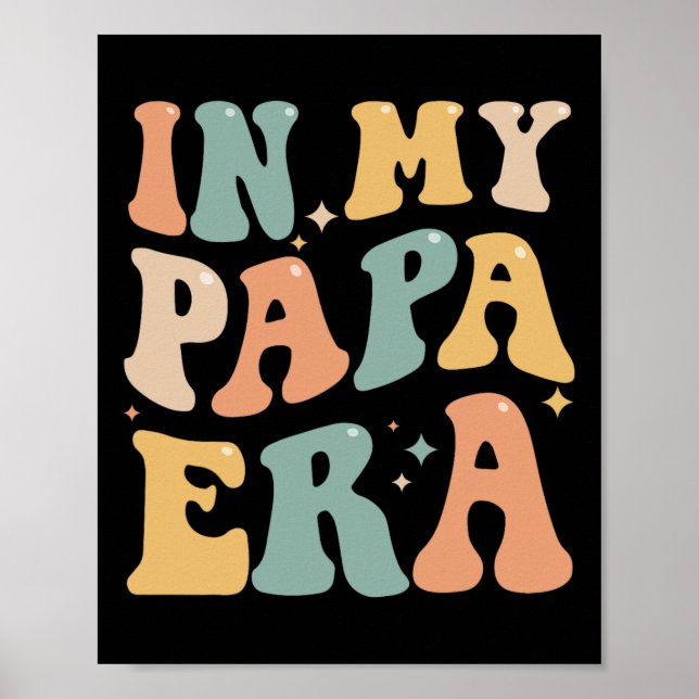 Affiche Dans Mon Papa Era Lover Super Retro Daddy Daddy Fu (Devant)