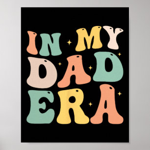 Affiche Dans Mon Père Era Lover Super Retro Daddy Fête des