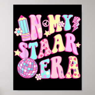 Affiche Dans My Star Era Disco Teacher Jour d'examen étudi