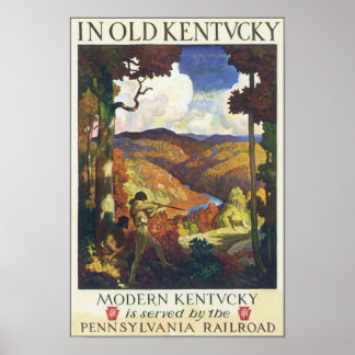 Affiche Dans Old Kentucky Pennsylvania Railroad