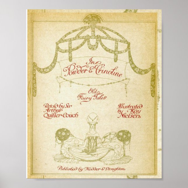 Affiche Dans Powder et Crinoline, Kay Nielsen a publié le  (Devant)