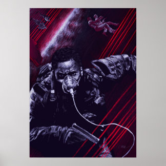 Affiche Dans un monde au crépuscule