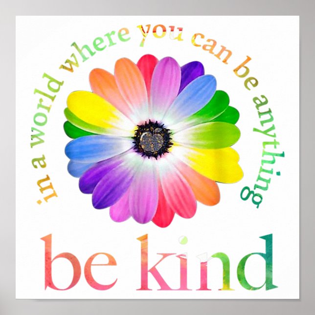 Affiche Dans Un Monde Où L'On Peut Être N'Importe Quoi (Devant)