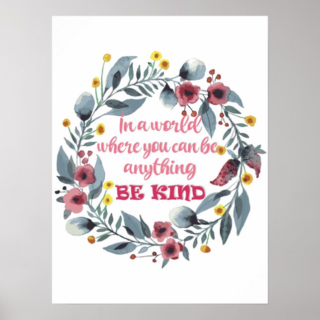 Affiche Dans un monde où l'on peut être n'importe quoi (Devant)