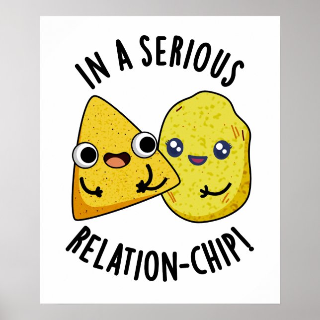Affiche Dans une relation sérieuse -chip Drôle de jeu de m (Devant)