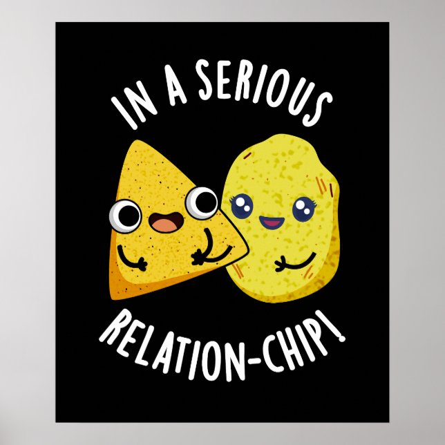 Affiche Dans une relation sérieuse -chip Drôle de jeu de m (Devant)