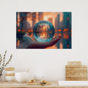 Affiche Dans une sphère