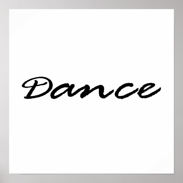 Affiche Danse (Devant)