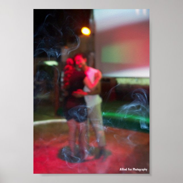 Affiche Danse à travers la fumée de Shisha (Devant)