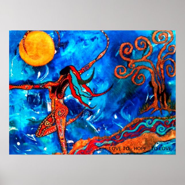 Affiche Danse avec la lune