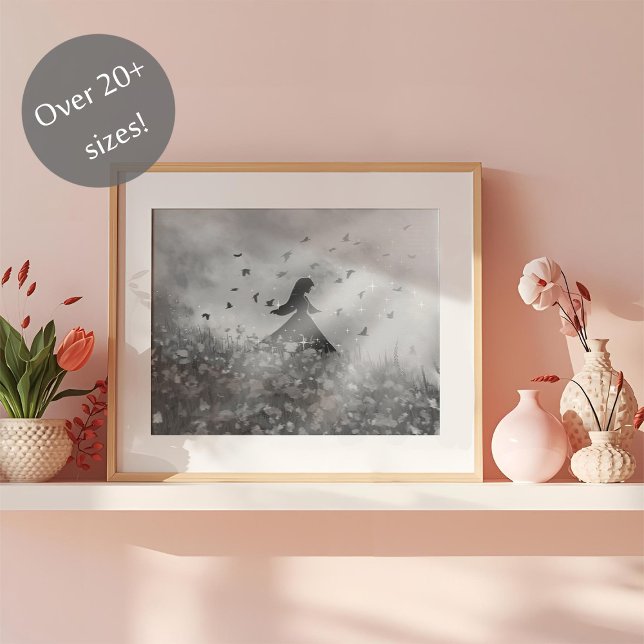 Affiche Danse avec les oiseaux II (Créateur téléchargé)