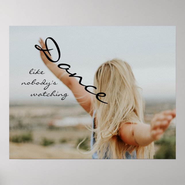 Affiche Danse comme personne ne regarde (Devant)