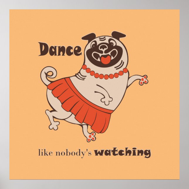 Affiche Danse comme personne ne regarde Carlin Girl (Devant)