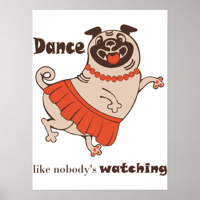 Affiche Danse comme personne ne regarde Carlin Girl (Devant)