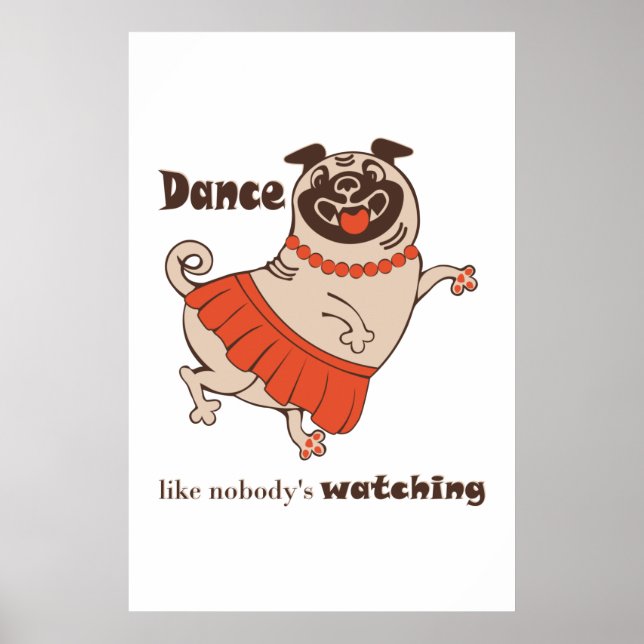 Affiche Danse comme personne ne regarde Carlin Girl (Devant)