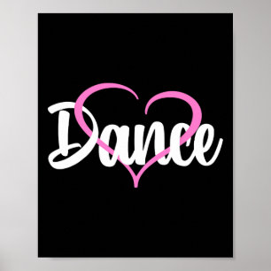 Affiche Danse cool Pour Femmes Filles Salle De Bal Hip Ho