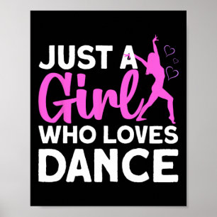 Affiche Danse cool Pour Filles Femmes Danse Hip hop Salle