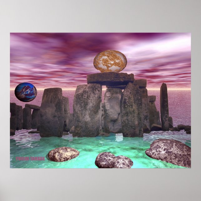 Affiche Danse cosmique 3 (Devant)