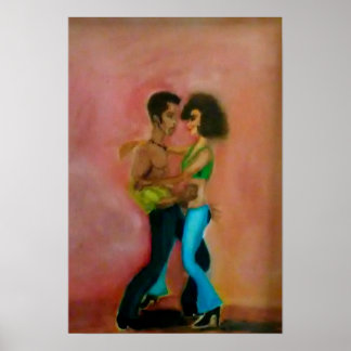 Affiche Danse créée par l'artiste Roger Bates