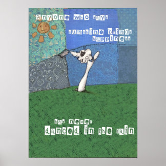 Affiche Danse dans la pluie