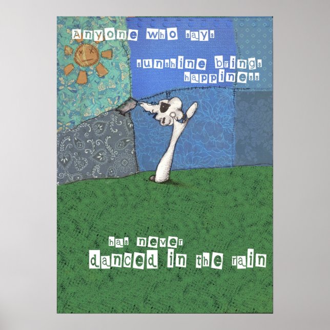 Affiche Danse dans la pluie (Devant)