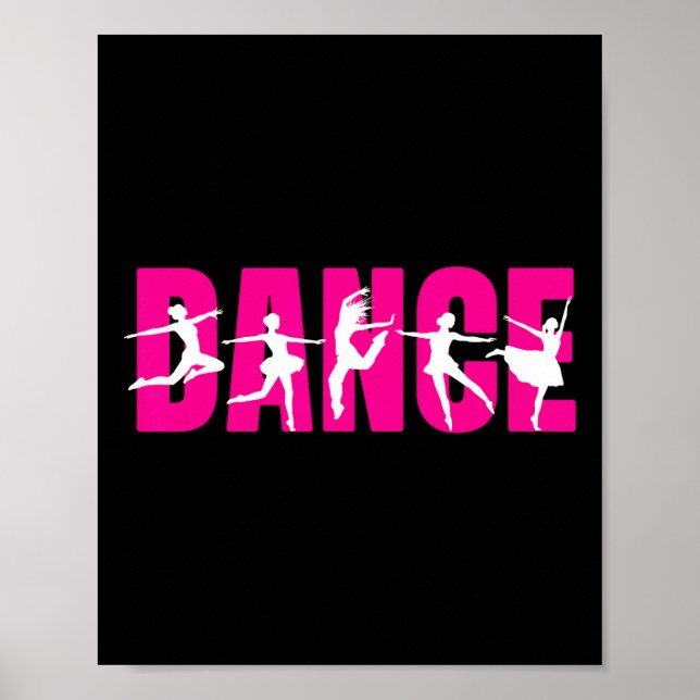 Affiche Danse - Danse Danseuse Amour (Devant)
