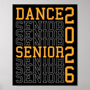 Affiche Danse Danse senior Danse nocturne senior 2026 Grad