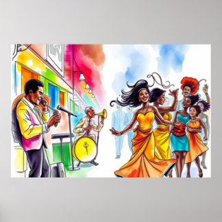Affiche Danse de la joie