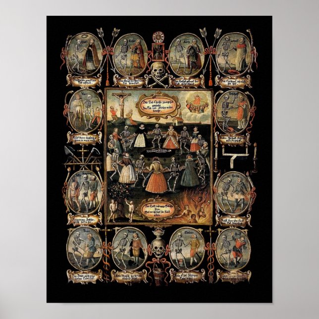 Affiche Danse de la mort (Devant)