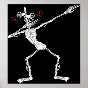 Affiche Danse de la tête de sirène