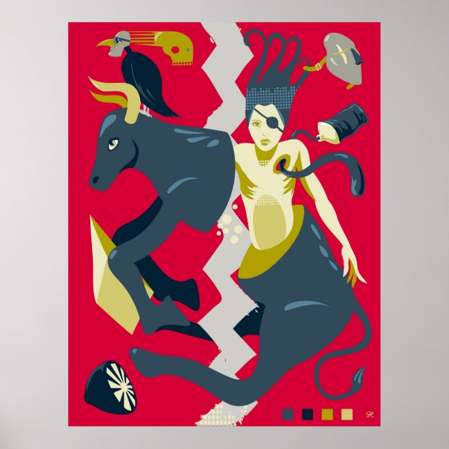 Affiche Danse de la vache (Devant)