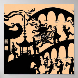 Affiche Danse de pagoda