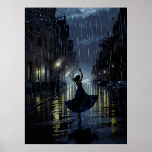 Affiche Danse de pluie de minuit (Devant)