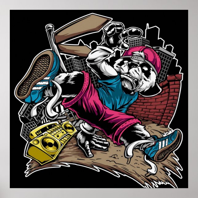 Affiche Danse de rupture | Cute Panda Lover (Devant)