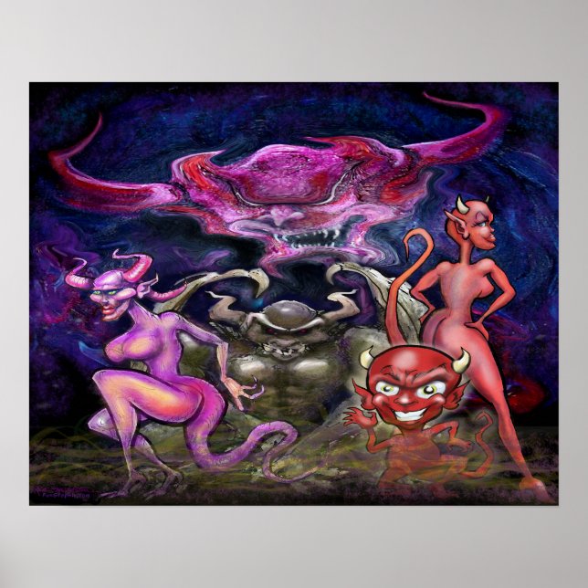 Affiche Danse démon (Devant)