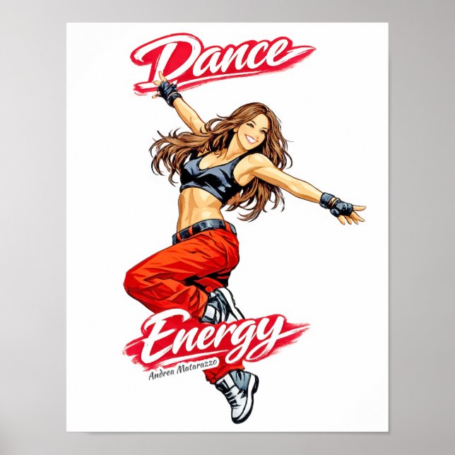 Affiche Danse d'énergie et de liberté (Devant)