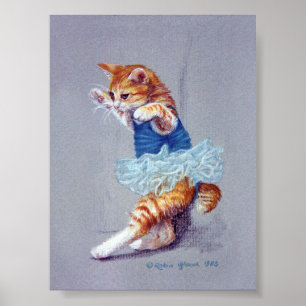 Affiche Danse des chats