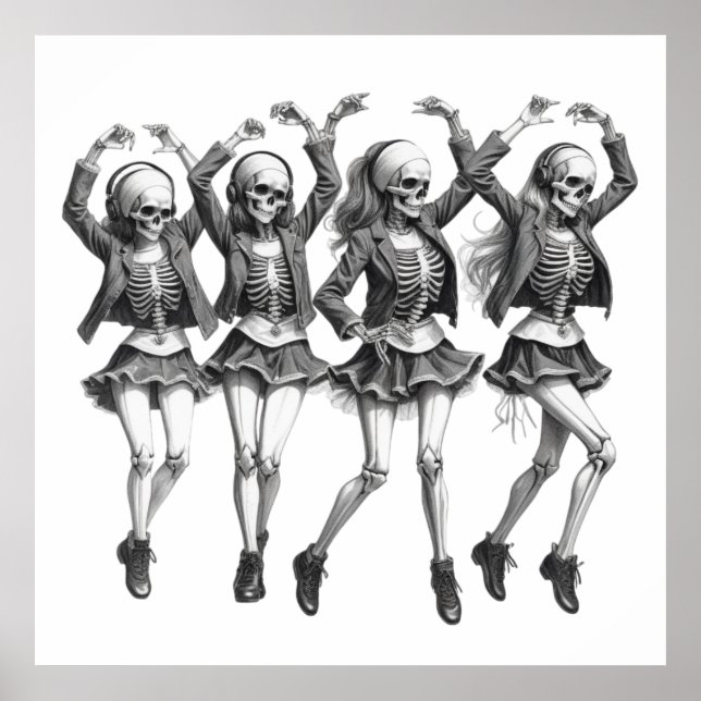 Affiche Danse des femmes mortes (Devant)