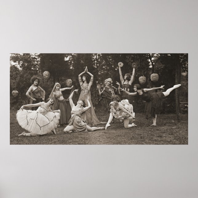 Affiche Danse des femmes sauvages 1924 (Devant)