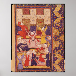 Affiche Danse d'initiation, d'un livre de poèmes