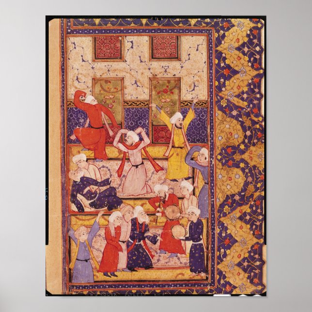 Affiche Danse d'initiation, d'un livre de poèmes (Devant)