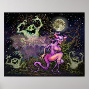 Affiche Danse éffrayante