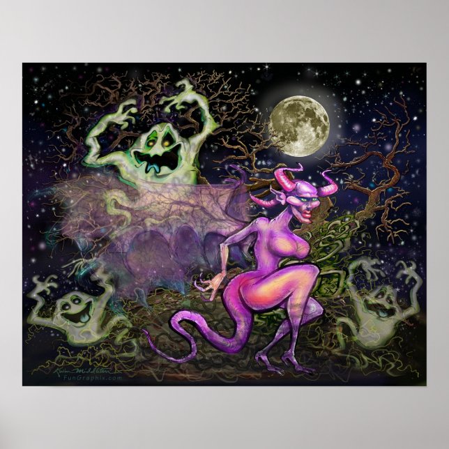 Affiche Danse éffrayante (Devant)