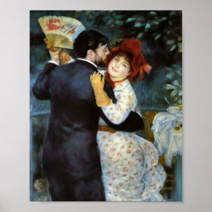 Affiche Danse en campagne par Pierre-Auguste Renoir