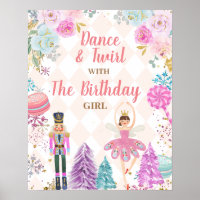 Danse Et Twirl Avec La Fille Nutcracker Anniversai