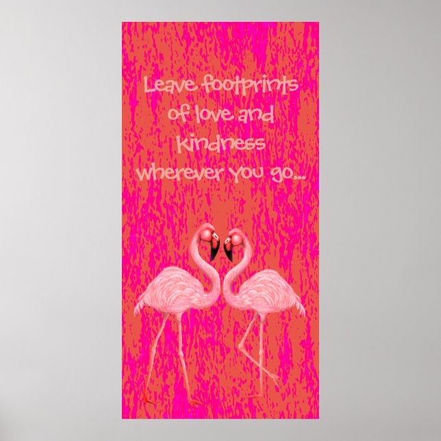 Affiche Danse Flamant rose (Devant)